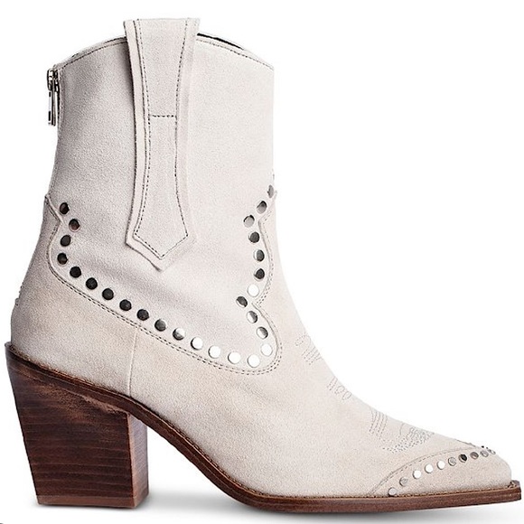 Zadig & Voltaire Cara Studded Western Boot BRAND NEW IN BOX! FESTIVAL STYLE✨ - Picture 6 of 6